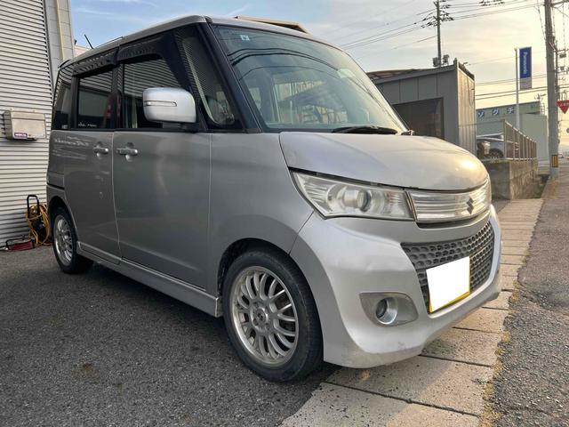 パレットＳＷ ＴＳ　バックカメラ　両側電動スライドドア　ナビ　ＴＶ　オートライト　スマートキー　電動格納ミラー　ベンチシート　ＣＶＴ　ＣＤ　ＵＳＢ　ミュージックプレイヤー接続可　Ｂｌｕｅｔｏｏｔｈ　アルミホイール（23枚目）