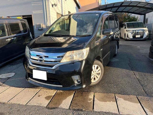 セレナ ハイウェイスター　ＥＴＣ　バックカメラ　ナビ　ＴＶ　オートクルーズコントロール　両側電動スライドドア　サンルーフ　スマートキー　アイドリングストップ　電動格納ミラー　後席モニター　３列シート　ＣＶＴ　アルミホイール（21枚目）