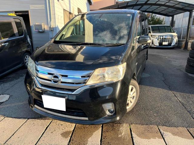 セレナ ハイウェイスター　ＥＴＣ　バックカメラ　ナビ　ＴＶ　オートクルーズコントロール　両側電動スライドドア　サンルーフ　スマートキー　アイドリングストップ　電動格納ミラー　後席モニター　３列シート　ＣＶＴ　アルミホイール（26枚目）