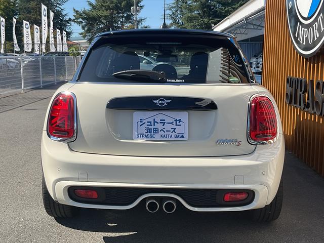 MINI クーパーS 禁煙/ナビ/ドラレコ前後/Bカメラ/Pセンサー/クルコン/純正18インチAW(6枚目)