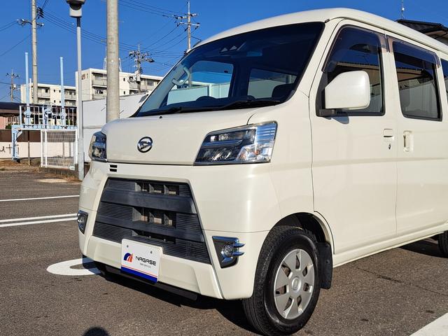 ハイゼットカーゴ クルーズSAIII 禁煙車 スマートアシストIII ナビ フルセグTV キーレス アイドリングストップ LEDヘッドライト ETC オートハイビーム 車線逸脱警報(10枚目)