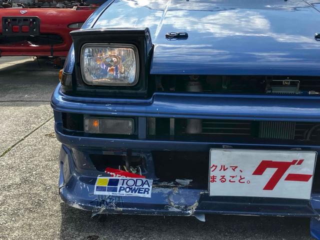 スプリンタートレノ GT APEX 5速MT ZSS車高調 FRPボンネット ロールバー Tomsステアリング BRIDEシート RAYSAW14インチ 社外マフラー ETC CD USB ミュージックプレイヤー接続可(23枚目)