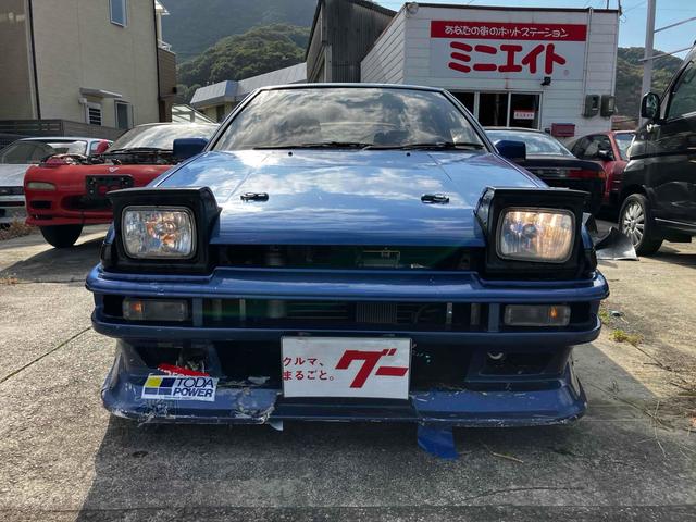 スプリンタートレノ GT APEX 5速MT ZSS車高調 FRPボンネット ロールバー Tomsステアリング BRIDEシート RAYSAW14インチ 社外マフラー ETC CD USB ミュージックプレイヤー接続可(24枚目)