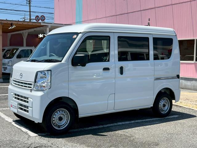 スクラム ＰＡ　運転席・助手席エアバック　ＡＢＳ　横滑り防止装置　エアコン・クーラー　パワステ　両側スライドドア　禁煙車　純正ラジオ　１２Ｖ電源ソケット　ヘッドライトレベライザー　スペアタイヤ　スペアキー　取扱説明書（64枚目）