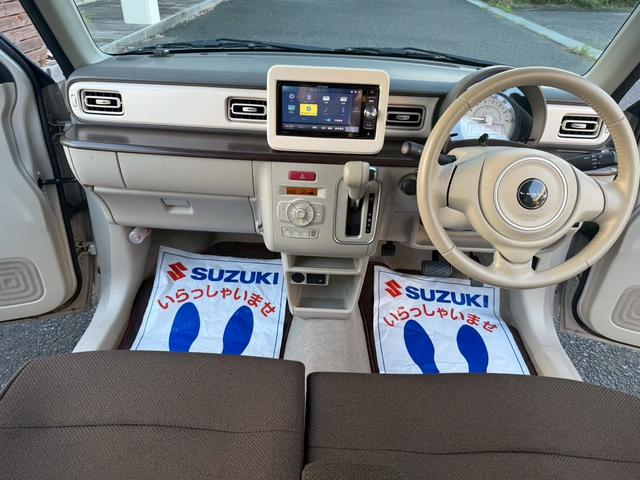 アルトラパン Ｆリミテッド　内装外装◎傷汚れ凹みなし♪　ナビ　Ｂｌｕｅｔｏｏｔｈ接続　新品タイヤ　ドライブレコーダー　シートヒーター　衝突安全装置（14枚目）