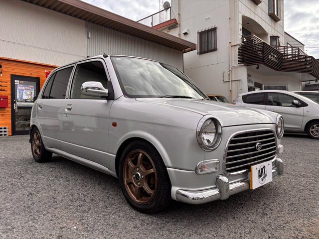 ミラジーノ ジーノ　パナソニックＲＥＯ５Ｄナビ　フルセグＴＶ　ブリッツフルタップ車高調　外アルミホイール（3枚目）