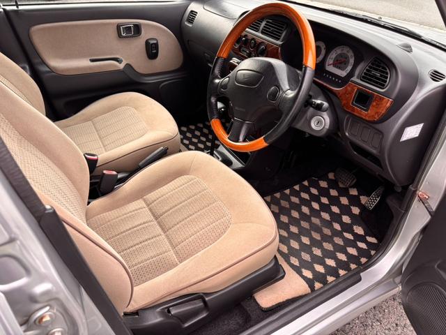 ミラジーノ ジーノ　パナソニックＲＥＯ５Ｄナビ　フルセグＴＶ　ブリッツフルタップ車高調　外アルミホイール（9枚目）