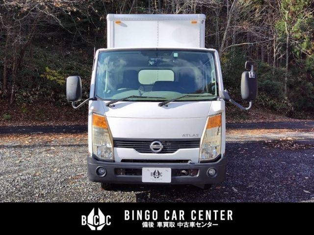 アトラストラック スーパーローＤＸ　１０尺　パネルバン　シャッター式後扉　荷室証明有　リヤゲートチェーン　キーレスエントリー　リヤトラフィックモニター　スタッドレスタイヤ６本付　４速ＡＴガソリン車（2枚目）