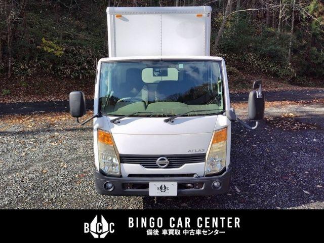 アトラストラック スーパーローＤＸ　１０尺　パネルバン　シャッター式後扉　荷室証明有　リヤゲートチェーン　キーレスエントリー　リヤトラフィックモニター　スタッドレスタイヤ６本付　４速ＡＴガソリン車（3枚目）