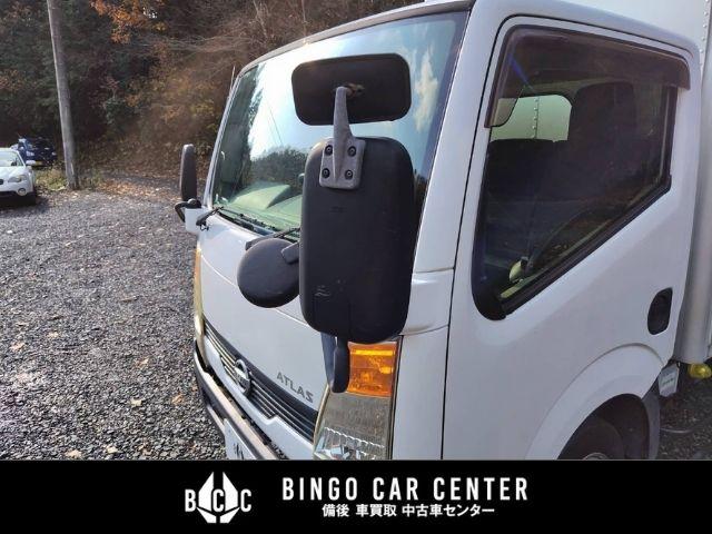 アトラストラック スーパーローＤＸ　１０尺　パネルバン　シャッター式後扉　荷室証明有　リヤゲートチェーン　キーレスエントリー　リヤトラフィックモニター　スタッドレスタイヤ６本付　４速ＡＴガソリン車（7枚目）