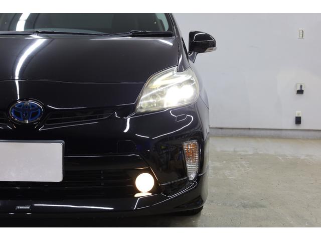 プリウス Ｇツーリングセレクションレザーパッケージ　後期型　本革シート　プリクラッシュセーフティ　禁煙車　アルパイン９型ＳＤナビ　ＢＴ接続　Ｂカメラ　純正１７インチＡＷ　ＬＥＤオートヘッドライト　パワーシート　シートヒーター　雨滴感知式ワイパー　ＥＴＣ（29枚目）