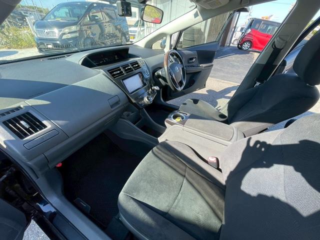 プリウスアルファ S チューン ブラック ナビ フルセグTV Bluetooth接続可 フリップダウンモニター スマートキー スペアキーあり ビルトインETC ドライブレコーダー バックカメラ オートライト オートエアコン 修復歴なし(24枚目)