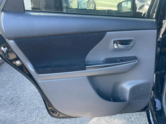 プリウスアルファ S チューン ブラック ナビ フルセグTV Bluetooth接続可 フリップダウンモニター スマートキー スペアキーあり ビルトインETC ドライブレコーダー バックカメラ オートライト オートエアコン 修復歴なし(43枚目)