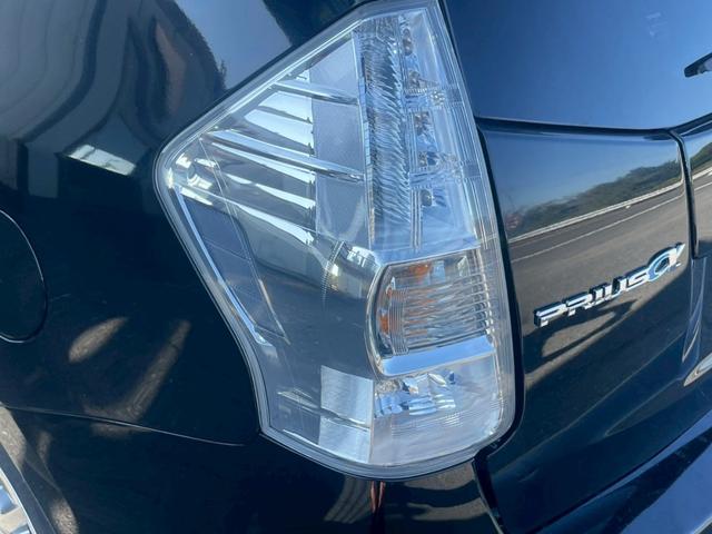 プリウスアルファ S チューン ブラック ナビ フルセグTV Bluetooth接続可 フリップダウンモニター スマートキー スペアキーあり ビルトインETC ドライブレコーダー バックカメラ オートライト オートエアコン 修復歴なし(51枚目)