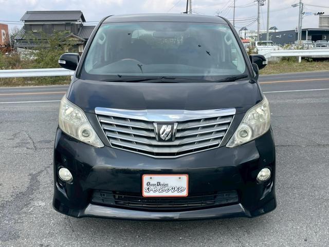 アルファード 240S 7人乗り 修復歴なし オットマン スマートキー コーナーセンサー オートライト オートエアコン ダブルエアコン HID 盗難防止システム 衝突安全ボディ(6枚目)