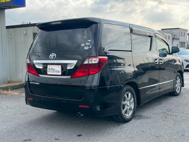 アルファード 240S 7人乗り 修復歴なし オットマン スマートキー コーナーセンサー オートライト オートエアコン ダブルエアコン HID 盗難防止システム 衝突安全ボディ(9枚目)