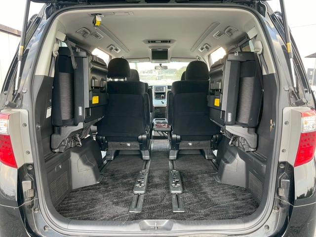 アルファード 240S 7人乗り 修復歴なし オットマン スマートキー コーナーセンサー オートライト オートエアコン ダブルエアコン HID 盗難防止システム 衝突安全ボディ(36枚目)