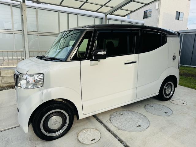 N-BOXスラッシュ G・Lノヴァカントリースタイル 車検令和9年12月19日まで ブルートゥース対応フルセグナビ バックカメラ ETC フロントドライブレコーダー ハンドルヒーター シートヒーター スマートキー2個 衝突軽減ブレーキ G特別仕様車(6枚目)