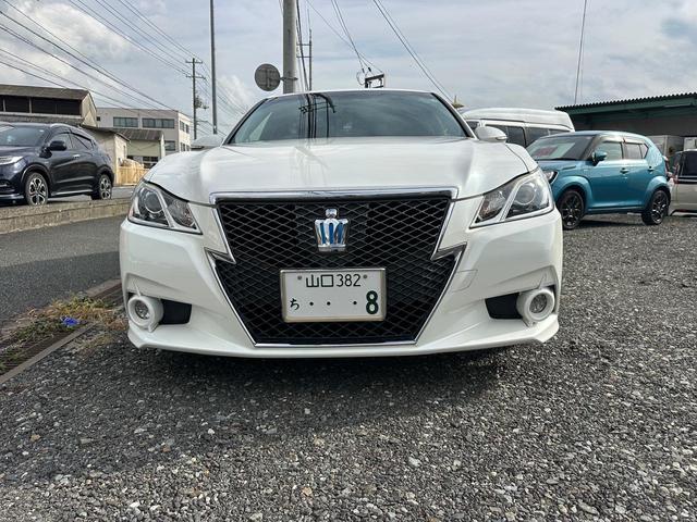 クラウンハイブリッド アスリートS ETC オートクルーズコントロール ナビ アルミホイール オートライト HID CVT スマートキー 電動格納ミラー 盗難防止システム パワーシート USB 衝突安全ボディ ABS ESC エアコン(12枚目)