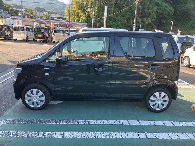 ワゴンＲ ハイブリッドＦＸ　Ｉストップ　シートヒーター付　安全ボディ　ＥＳＰ　イモビライザー　運転席助手席エアバック　ＡＵＴＯエアコン　エアバック　パワステ　ベンチシート　パワーウィンドウ　ＡＢＳ　フルフラット（5枚目）