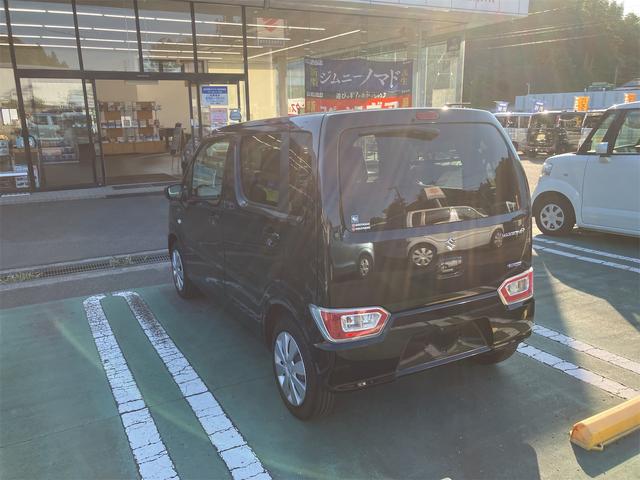 ワゴンＲ ハイブリッドＦＸ　Ｉストップ　シートヒーター付　安全ボディ　ＥＳＰ　イモビライザー　運転席助手席エアバック　ＡＵＴＯエアコン　エアバック　パワステ　ベンチシート　パワーウィンドウ　ＡＢＳ　フルフラット（9枚目）