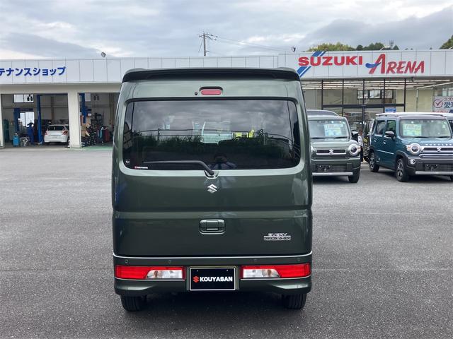 エブリイワゴン ＰＺターボ　Ｄカメラブレーキサポート　リアコーナーセンサー　助手席エアバック　運転席エアバック　セキュリティ　安全ボディ　フルフラット　パワーウインドウ　ＡＡＣ　ＡＵＴＯライト　キーレススタートシステム　ＥＳＣ（3枚目）