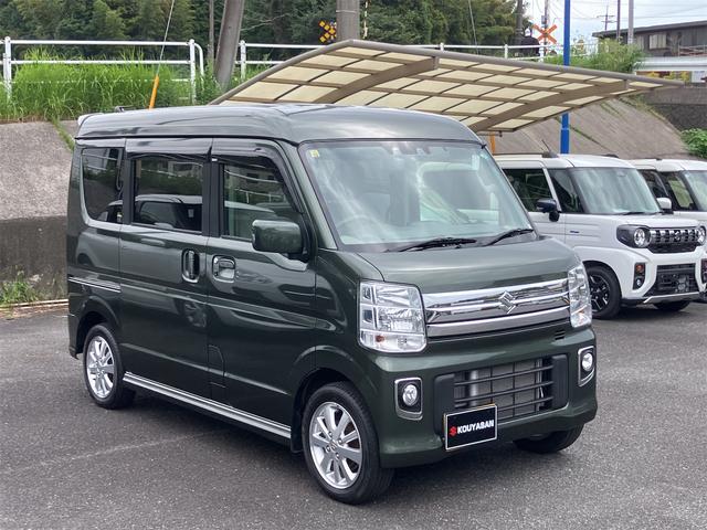 エブリイワゴン ＰＺターボ　Ｄカメラブレーキサポート　リアコーナーセンサー　助手席エアバック　運転席エアバック　セキュリティ　安全ボディ　フルフラット　パワーウインドウ　ＡＡＣ　ＡＵＴＯライト　キーレススタートシステム　ＥＳＣ（6枚目）