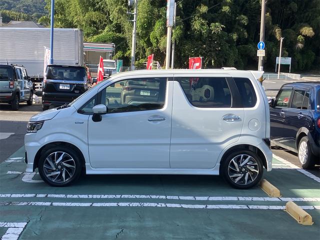 ワゴンRカスタムZ ハイブリッドZX アイドリングSTOP キーフリーシステム カーテンエアバック 盗難防止 シートヒータ フルフラットシート パワステ エアコン LEDランプ ベンチシート オートクルーズ パワーウィンドウ スマートキー(5枚目)