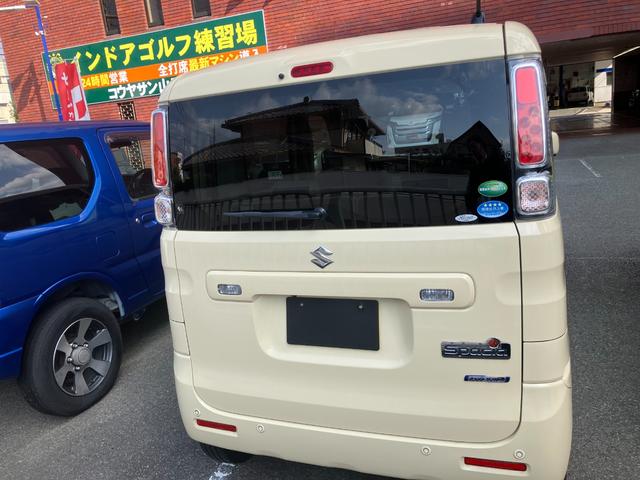 スペーシア ハイブリッドX デュアルセンサーブレーキS コーナーセンサ スマートエントリー シ-トヒ-タ- 電格ドアミラー i-stop フリーキー 安全ボディ オートマチックハイビーム イモビライザー サイドエアバック VDC(5枚目)