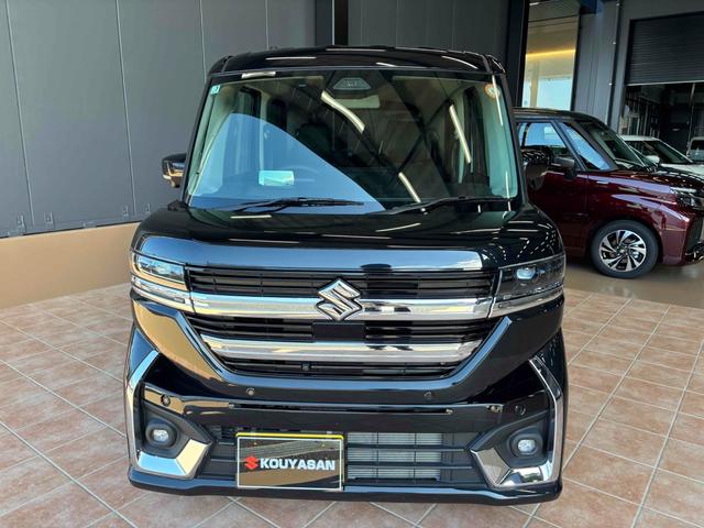 スペーシアカスタム ハイブリッドXSターボ 全周囲カメラ 両側電動スライドドア ナビ TV クリアランスソナー レーンアシスト スマートキー アイドリングストップ ベンチシート CVT ESC USB Bluetooth アルミホイール(13枚目)