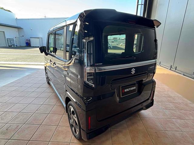 スペーシアカスタム ハイブリッドXSターボ 全周囲カメラ 両側電動スライドドア ナビ TV クリアランスソナー レーンアシスト スマートキー アイドリングストップ ベンチシート CVT ESC USB Bluetooth アルミホイール(18枚目)