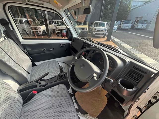 キャリイトラック ＫＣエアコン・パワステ　４ＷＤ　ＭＴ　クリアランスソナー　アイドリングストップ　オートライト　ＥＳＣ　エアコン　パワーステアリング　パワーウィンドウ（5枚目）