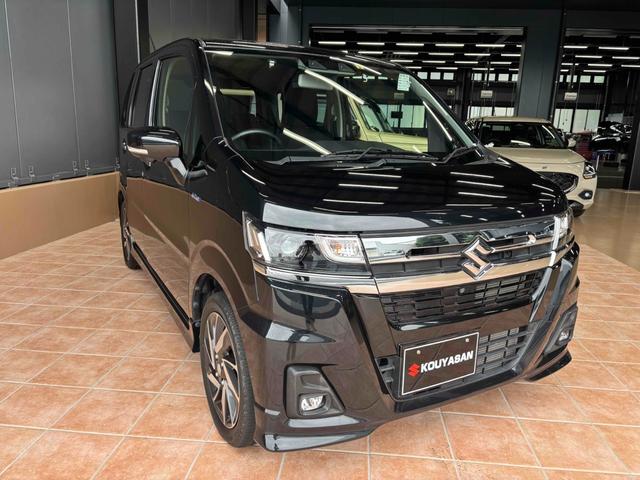 ワゴンRカスタムZ ハイブリッドZX ETC 全周囲カメラ ナビ TV クリアランスソナー オートクルーズコントロール レーンアシスト 衝突被害軽減システム オートライト LEDヘッドランプ スマートキー アイドリングストップ(13枚目)