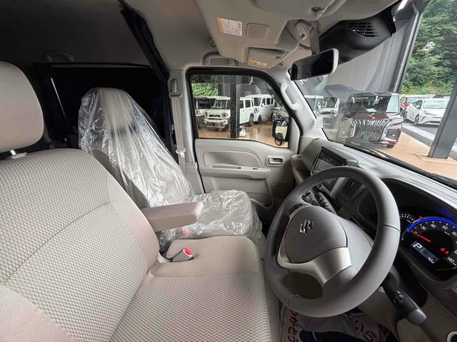 エブリイワゴン PZターボ バックカメラ 両側スライド・片側電動 クリアランスソナー レーンアシスト 衝突被害軽減システム オートライト スマートキー アイドリングストップ シートヒーター ベンチシート CVT ESC USB(10枚目)