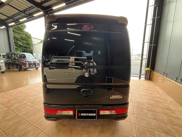 エブリイワゴン PZターボ バックカメラ 両側スライド・片側電動 クリアランスソナー レーンアシスト 衝突被害軽減システム オートライト スマートキー アイドリングストップ シートヒーター ベンチシート CVT ESC USB(16枚目)