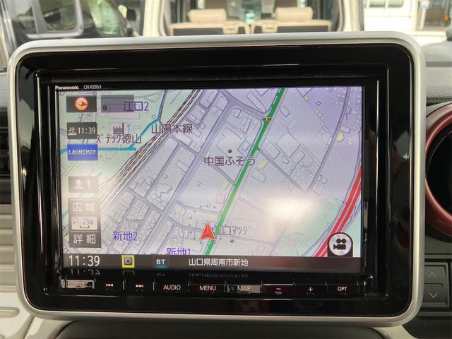 スペーシア ハイブリッドＸ　ドライブレコーダー　全周囲カメラ　両側電動スライドドア　ナビ　ＴＶ　クリアランスソナー　オートクルーズコントロール　レーンアシスト　衝突被害軽減システム　オートライト　スマートキー（4枚目）