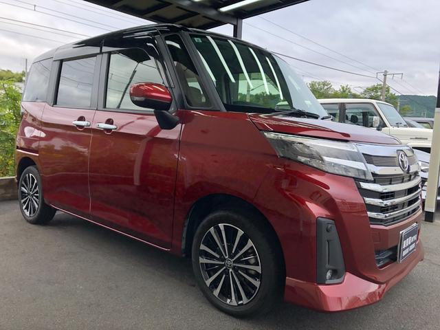 ルーミー カスタムＧ－Ｔ　禁煙車／ＥＴＣ／カロッツェリアＳＤナビ（ＡＶＩＣ－ＲＬ８１１）／Ｂｌｕｅｔｏｏｔｈ／ＤＶＤ／ＣＤ／ＳＤ／両側パワースライドドア／オートクルーズコントロール／電動Ｐブレーキ／純正１５インチＡＷ／予備キー（8枚目）