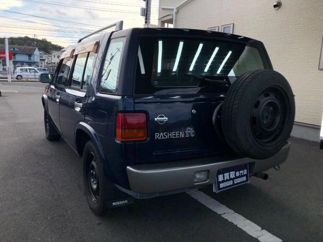 ラシーン ft タイプII ユーザー買取車両/ETC/フロントドライブレコーダー/カーオーディオ/NARDIステアリングホール/電動格納ミラー/パワーウィンドウ/社外キーレス/リアミラーフィルム/エアコン/取扱説明書(19枚目)