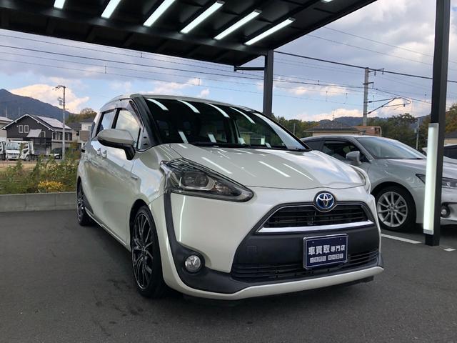 シエンタ ハイブリッドX 車検付/ETC/ナビ(ECLIPSE/AVN-SZ05IW)/バックカメラ/Bluetooth/TV/DVD/CD/SD/レオニス17インチAW/ローダウン/片側パワースライド/シートヒーター(7枚目)