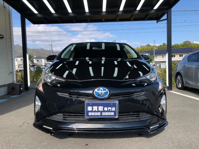 プリウス Ｓ　禁煙車／ＥＴＣ／ＥＣＬＩＰＳＥナビ（ＡＶＮ－Ｒ７Ｗ）／バックカメラ／Ｂｌｕｅｔｏｏｔｈ／ＴＶ／ＤＶＤ／ＣＤ／ＳＤ／フロント・リヤエアロ／社外１７インチＡＷ／室内灯ＬＥＤ／オートライト／フォグランプ（6枚目）