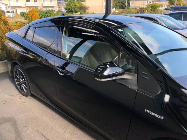 プリウス Ｓ　禁煙車／ＥＴＣ／ＥＣＬＩＰＳＥナビ（ＡＶＮ－Ｒ７Ｗ）／バックカメラ／Ｂｌｕｅｔｏｏｔｈ／ＴＶ／ＤＶＤ／ＣＤ／ＳＤ／フロント・リヤエアロ／社外１７インチＡＷ／室内灯ＬＥＤ／オートライト／フォグランプ（10枚目）