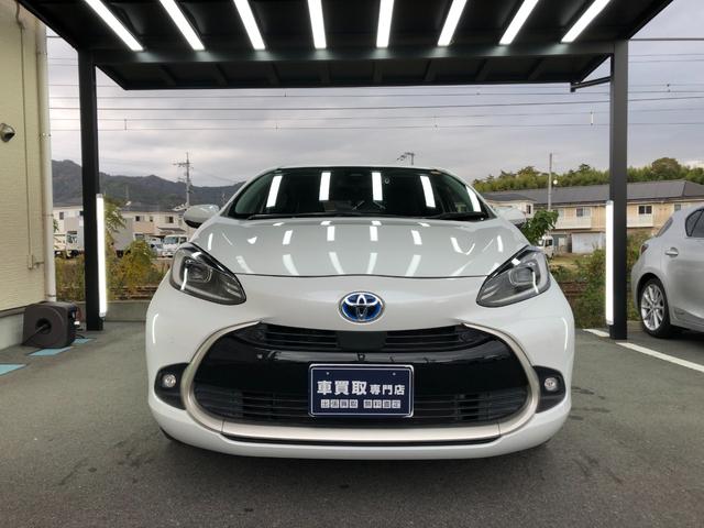 アクア Ｚ　禁煙車／ＥＴＣ／純正ナビ／バックカメラ／３６０°カメラ／Ｂｌｕｅｔｏｏｔｈ／ブラインドスポットモニター／シートヒーター／ハンドルヒーター／ＬＥＤヘッドライト／オートライト／オートエアコン／予備キー（6枚目）