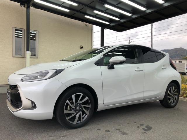 アクア Ｚ　禁煙車／ＥＴＣ／純正ナビ／バックカメラ／３６０°カメラ／Ｂｌｕｅｔｏｏｔｈ／ブラインドスポットモニター／シートヒーター／ハンドルヒーター／ＬＥＤヘッドライト／オートライト／オートエアコン／予備キー（12枚目）