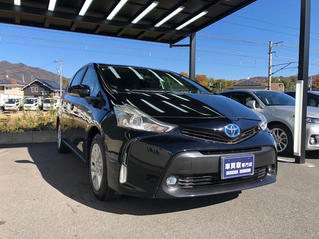 プリウスアルファ Ｓ　禁煙車／ＥＴＣ／ストラーダナビ（ＣＮ－ＡＳ３００ＷＤ）／バックカメラ／Ｂｌｕｅｔｏｏｔｈ／ＴＶ／ＤＶＤ／ＣＤ／ＳＤ／オートライト／フォグランプ／電動格納ミラー／オートエアコン／スマートキー（7枚目）