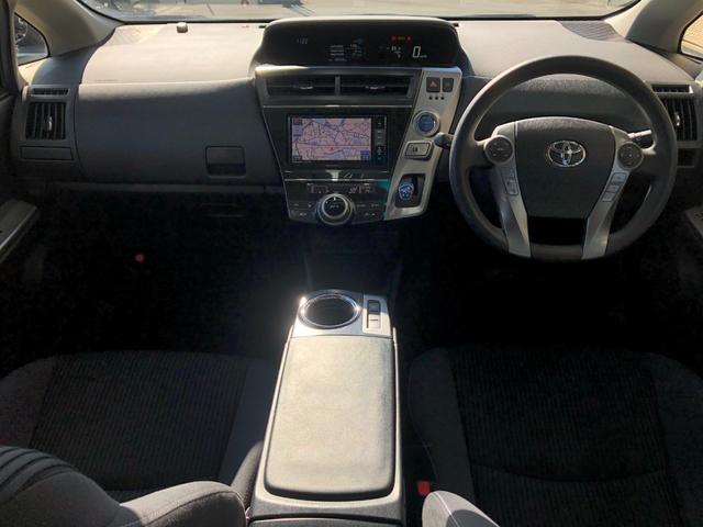 プリウスアルファ Ｓ　禁煙車／ＥＴＣ／ストラーダナビ（ＣＮ－ＡＳ３００ＷＤ）／バックカメラ／Ｂｌｕｅｔｏｏｔｈ／ＴＶ／ＤＶＤ／ＣＤ／ＳＤ／オートライト／フォグランプ／電動格納ミラー／オートエアコン／スマートキー（19枚目）