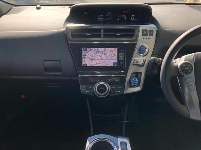 プリウスアルファ Ｓ　禁煙車／ＥＴＣ／ストラーダナビ（ＣＮ－ＡＳ３００ＷＤ）／バックカメラ／Ｂｌｕｅｔｏｏｔｈ／ＴＶ／ＤＶＤ／ＣＤ／ＳＤ／オートライト／フォグランプ／電動格納ミラー／オートエアコン／スマートキー（21枚目）