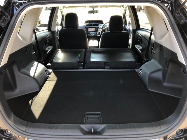 プリウスアルファ Ｓ　禁煙車／ＥＴＣ／ストラーダナビ（ＣＮ－ＡＳ３００ＷＤ）／バックカメラ／Ｂｌｕｅｔｏｏｔｈ／ＴＶ／ＤＶＤ／ＣＤ／ＳＤ／オートライト／フォグランプ／電動格納ミラー／オートエアコン／スマートキー（64枚目）
