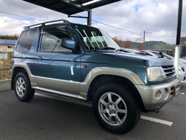 パジェロミニ VR 車検付/4WD/5MT/ケンウッドオーディオ(U333)/CD/FM.AM/USB/パワステ/パワーウィンドウ/電動格納ミラー/ルーフレール/ドアバイザー/エアバッグ/取扱説明書/予備キー(8枚目)