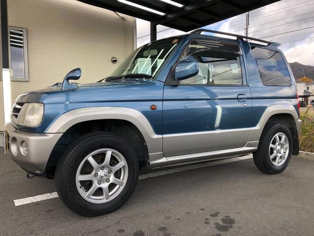 パジェロミニ VR 車検付/4WD/5MT/ケンウッドオーディオ(U333)/CD/FM.AM/USB/パワステ/パワーウィンドウ/電動格納ミラー/ルーフレール/ドアバイザー/エアバッグ/取扱説明書/予備キー(12枚目)