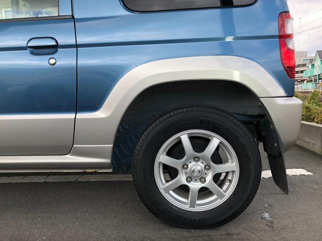 パジェロミニ VR 車検付/4WD/5MT/ケンウッドオーディオ(U333)/CD/FM.AM/USB/パワステ/パワーウィンドウ/電動格納ミラー/ルーフレール/ドアバイザー/エアバッグ/取扱説明書/予備キー(15枚目)
